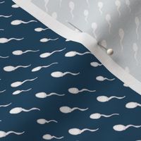 Swimming Sperm in Navy