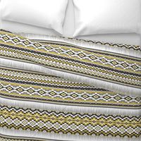 Aztec Rows in Yellow