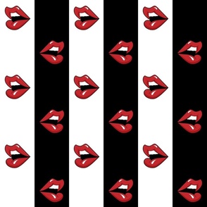 Pop Art :  Red Lips