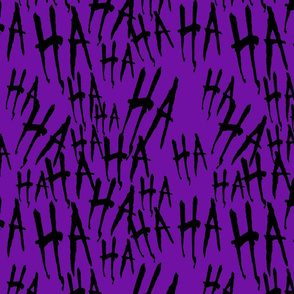 Purple Ha Ha Ha Large