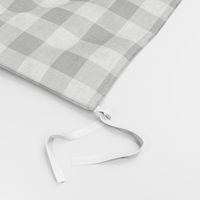 Gingham ~ Black and White and Grey All Over ~ One Inch