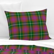 Lamont tartan - 6" green, brown and fuchsia