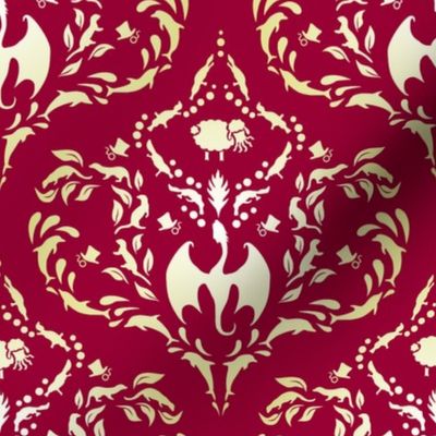 Wayward Baroque Red Large