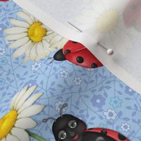 Ladybug  Family Stroll -Blue