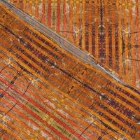 Autumn Drop-cloth - Coordinate Stripe