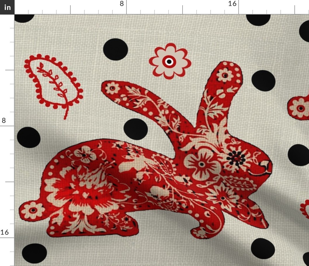 Year of the rabbit / dots