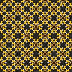 Floral Patchwork Yellow
