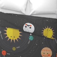 Solar System Quilt Panel - 2 yards