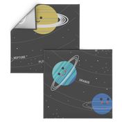 Solar System Quilt Panel - 2 yards