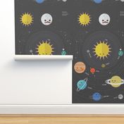 Solar System Quilt Panel - 2 yards