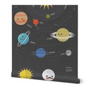Solar System Quilt Panel - 2 yards