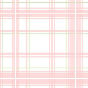 Lotte Tartan  in peony pink