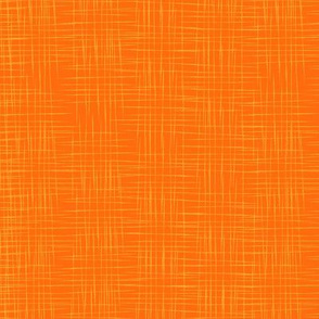 Faux Linen - Orange