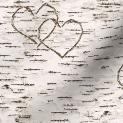 Love, Carved in Birch