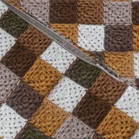 Neutral Squares Blanket