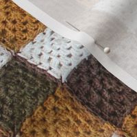 Neutral Squares Blanket