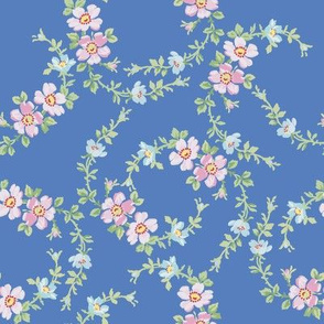 Lilla Wildflowers in blueberry