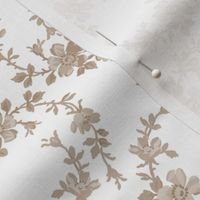 Lilla Wildflowers in belgian linen