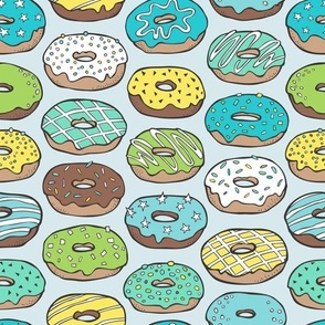 Donuts in Blue