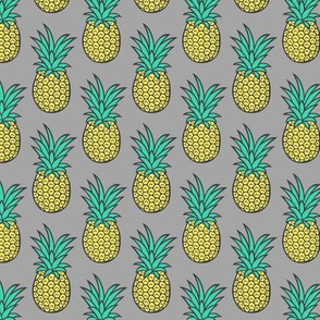 Pineapple on Grey