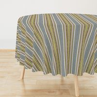 Faux linen ticking Vintage stripe