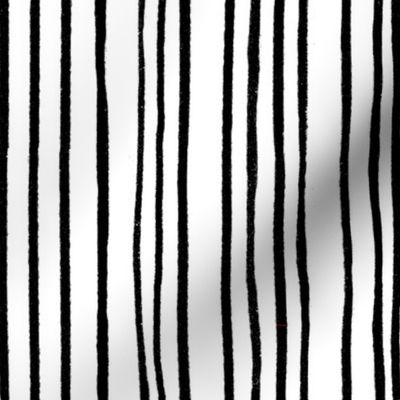 Rough Stripes in black and white