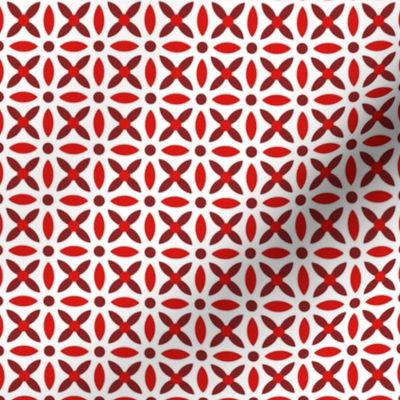 Folk Stitch-Red