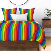 Stripes - Vertical - 2 inch (5.08cm) - Rainbow stripes with 0.15 inch (0.38cm) thick Black (#000000) Outlines