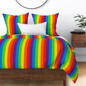 Stripes - Vertical - 2 inch (5.08cm) - Rainbow