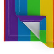 Stripes - Vertical - 2 inch (5.08cm) - Rainbow