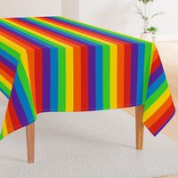 Stripes - Vertical - 2 inch (5.08cm) - Rainbow