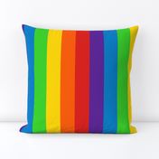 Stripes - Vertical - 2 inch (5.08cm) - Rainbow