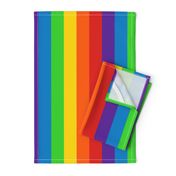 Stripes - Vertical - 2 inch (5.08cm) - Rainbow