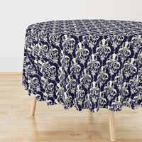 Squid Damask Navy