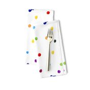 Watercolor Polka Dots - Multicolor