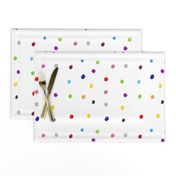 Watercolor Polka Dots - Multicolor