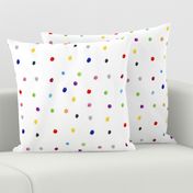 Watercolor Polka Dots - Multicolor