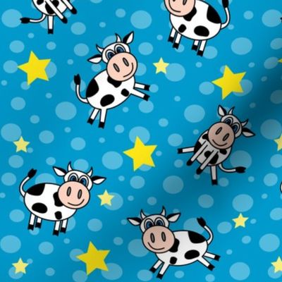 Happy Cows Blue