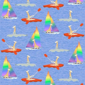 Giraffes at sea 1