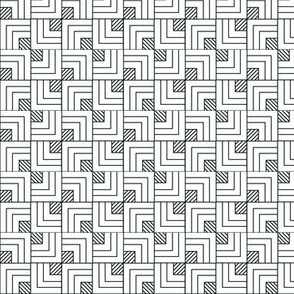 Optical Overlapping Squares