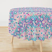 Rainbow Pastel Watercolor Moroccan Pattern