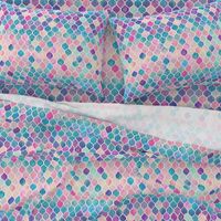 Rainbow Pastel Watercolor Moroccan Pattern