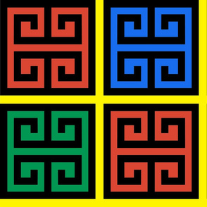 4 geometric greek keys decorative borders autumn winter a/w 2015 motifs meander labyrinth patterns architecture architectural   inspired