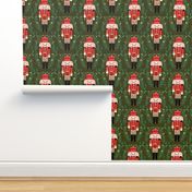 nutcracker // nutcracker ballet xmas holiday xmas christmas fabric red and green holiday design