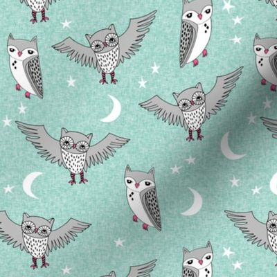 Night Owl - Mint by Andrea Lauren 