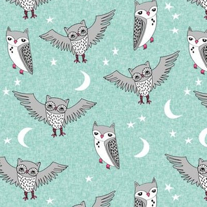 Night Owl - Mint by Andrea Lauren 