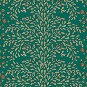 Victorian Inspiration in Gold (Green)