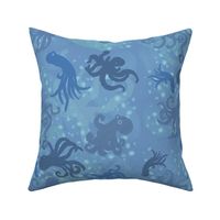 blue bubbly octopus