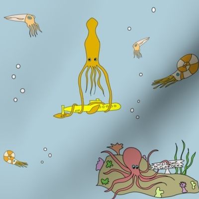 Cephalopods and Coleoptera