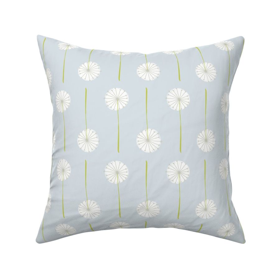 ash dandelion Fabric | Spoonflower